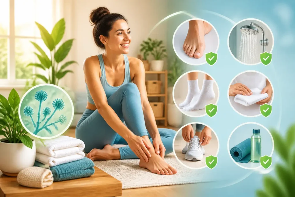 Come Prevenire le Infezioni Fungine con Abitudini Quotidiane